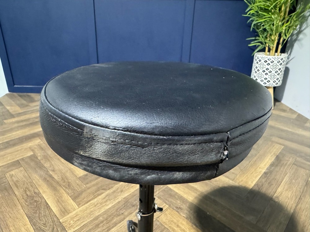 Drum Stool Throne Black / Height Adjustable / Drum Hardware #OA110