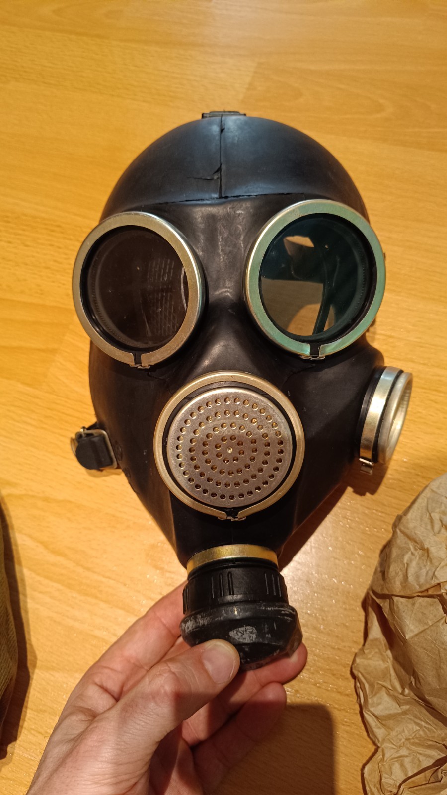 Authentic Soviet GP-7 Gas Mask Set SIZE 2 MEDIUM
