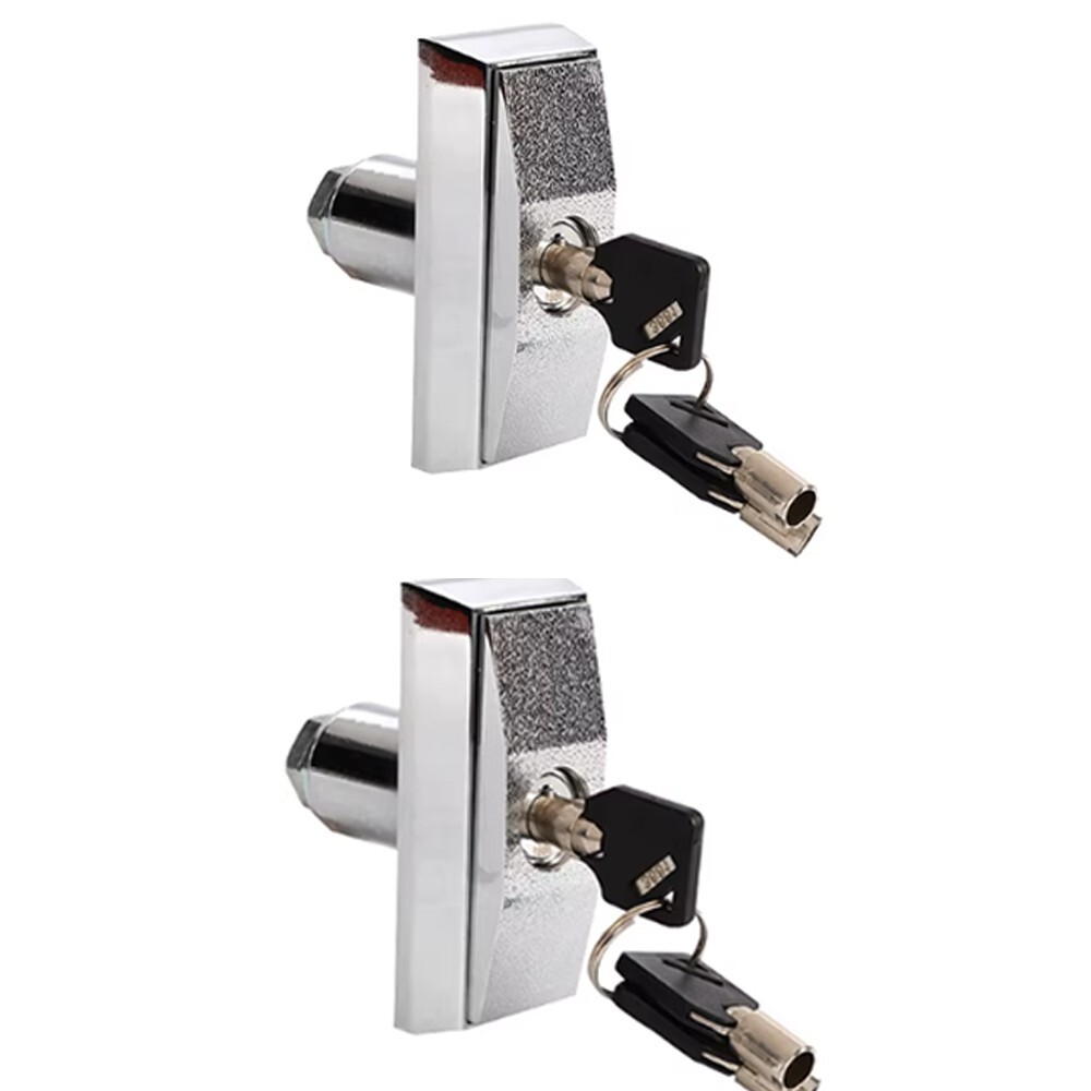 2PCS Keyed Different Vending Machine T Handle Lock Water Vending Snack machine