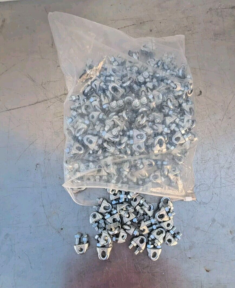 25 ~ Cable Clamp 1/4" Galvanized