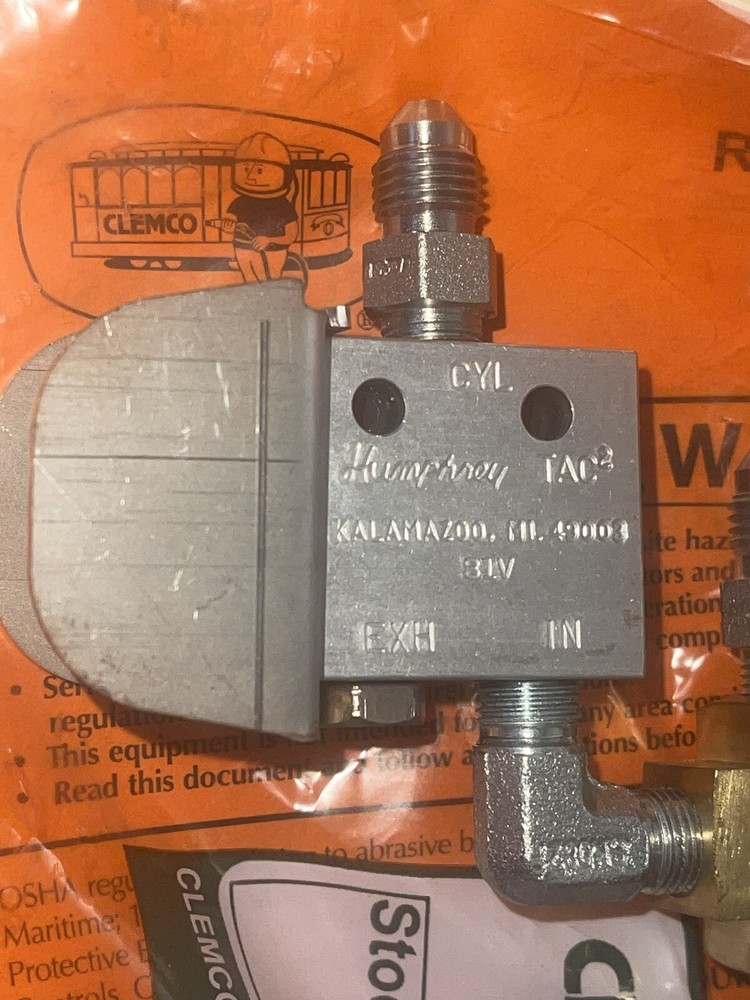 Clemco RLX Pneumatic Control Handle #7625.New.