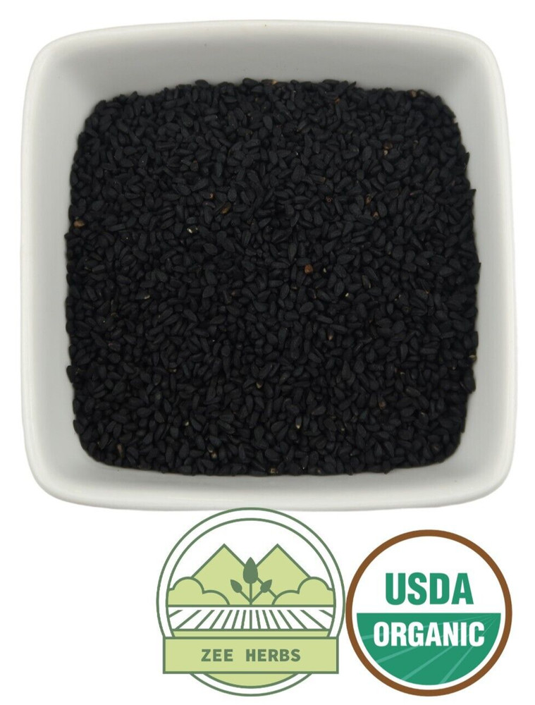 Organic Black Cumin Seeds, Whole (Nigella Sativa)