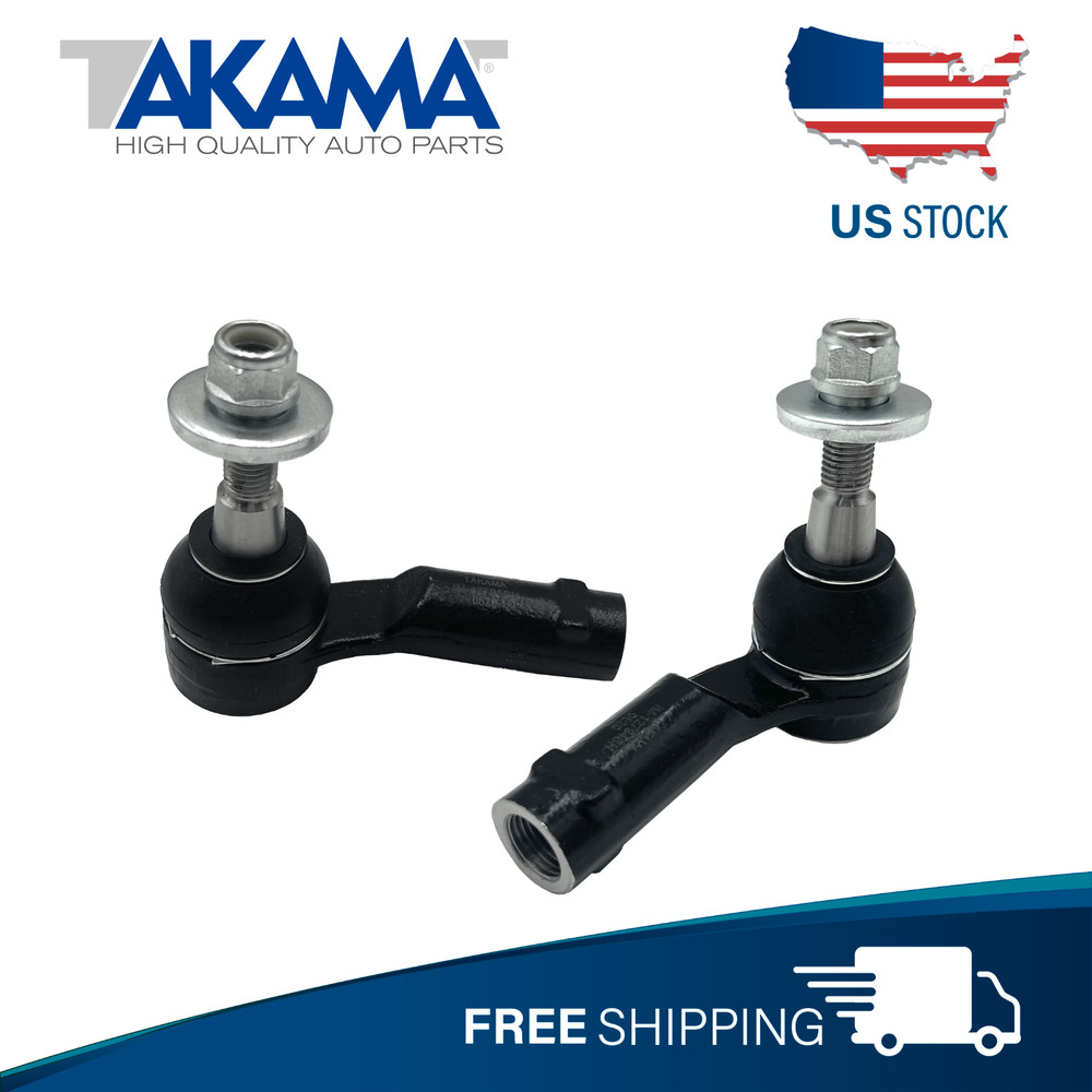 2 pcs Front Outer Tie Rod Ends Pair For 2014-2018 JEEP CHEROKEE