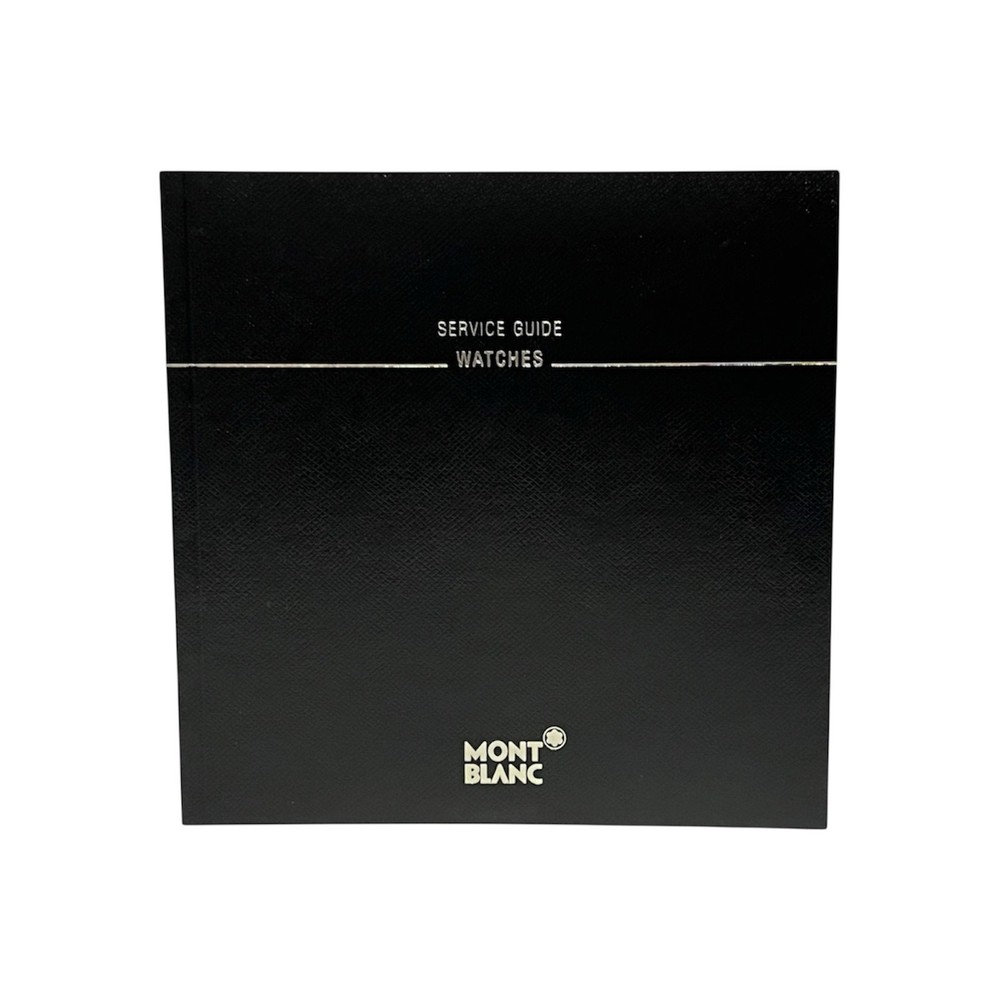 Mont Blanc Watches Booklet Manual
