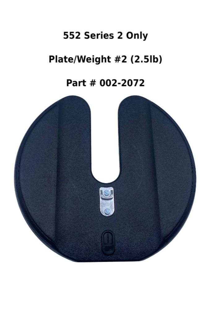 Replacement #2 (2nd small) Bowflex SelectTech 552 Series 2 Dumbbell Weight Plate