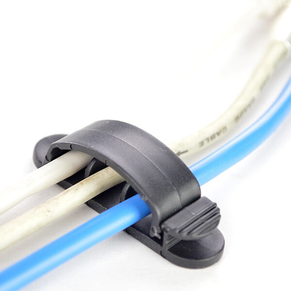 Practical Adhessive Cable Clip Light Home/Office Portable Wire Diary