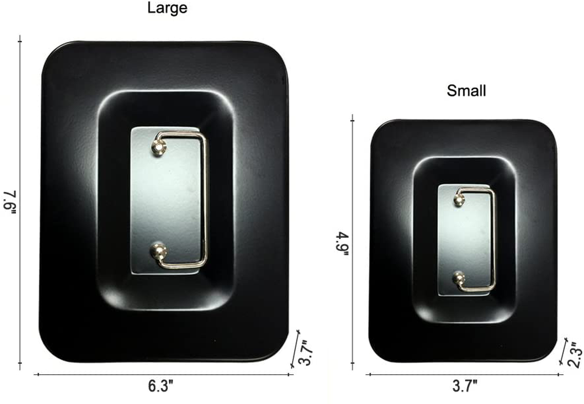 Medium Steel Cash Box Safe Chest Key Lock Money Document Cash Jewelry NEW