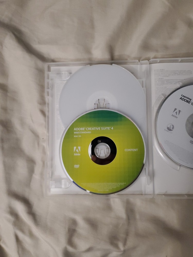 Adobe Creative Suite 4 Web Standard for Mac - *Without* Serial Numbers