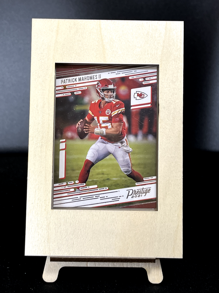 iWoodMD Top Loader Card Display Frame (card not included)