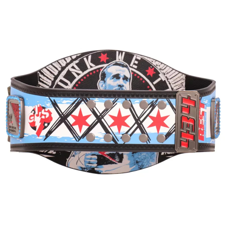 Custom Tribute Spinner Wrestling Title Belt | CM Punk Inspired 434-Day Record
