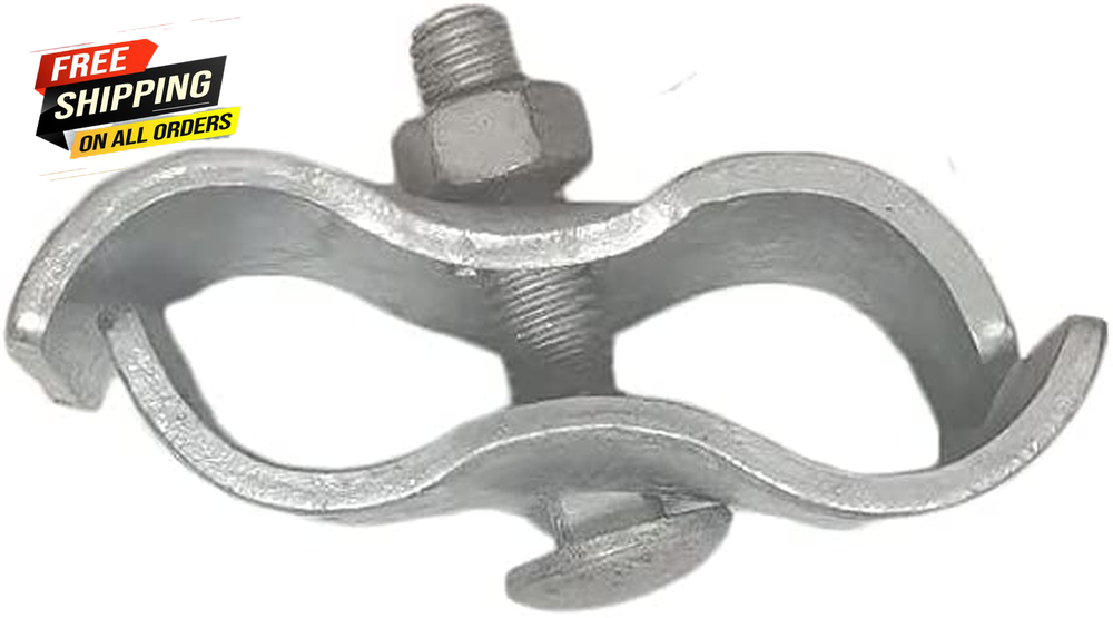 FENCE PANEL CLAMPS Chain Link Dog Kennel Clamp Pipe Panel Frames 8 Set WULANKD