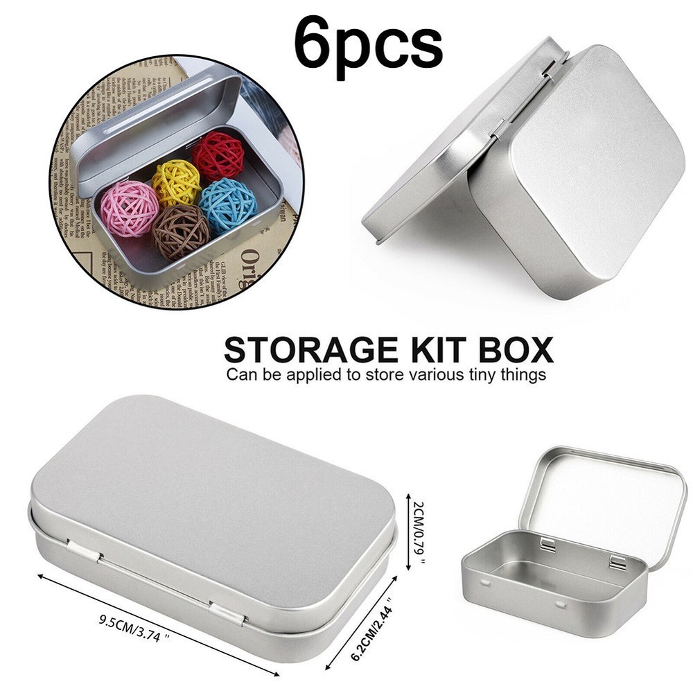 New Metal Box Storage Boxes  for MINI Candles Practical Set Small Container