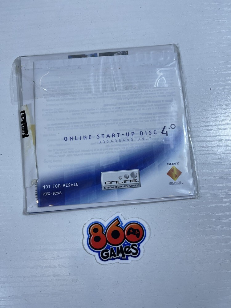 PlayStation 2 Online Start-up Disc 4.0 - New