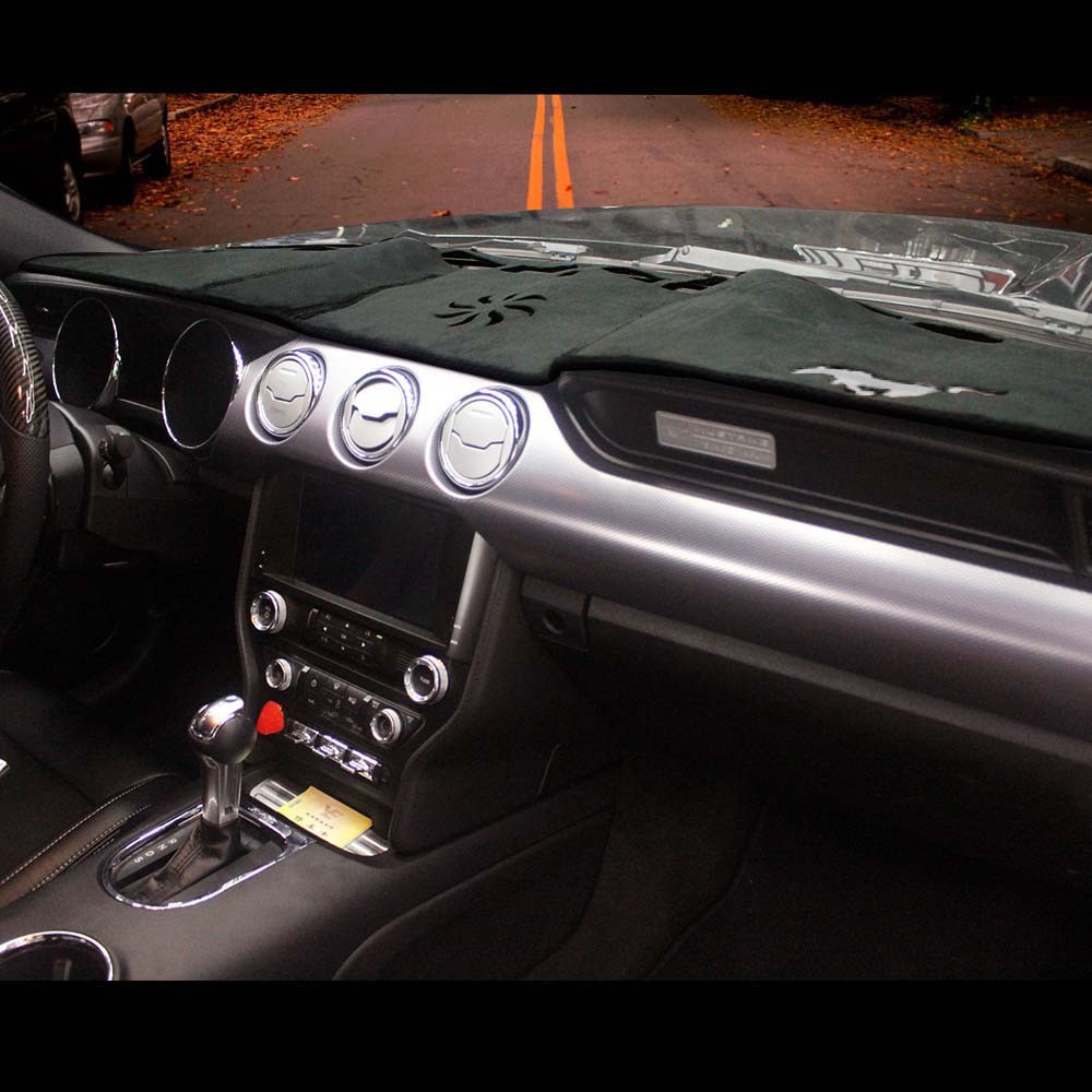 Dashboard Dash Mat Sun Protector Cover Pad Cushion For Ford Mustang 2015-2017