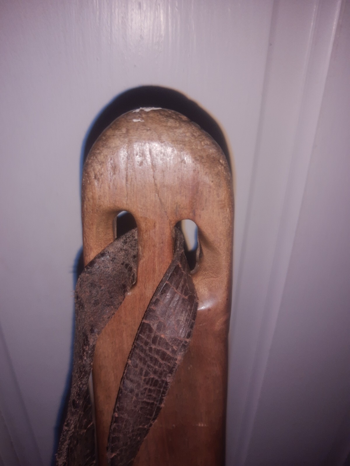 Antique Wooden Prosthetic Peg Leg Civil War Era 1860's Ky Find Kitsch Oddity Vtg