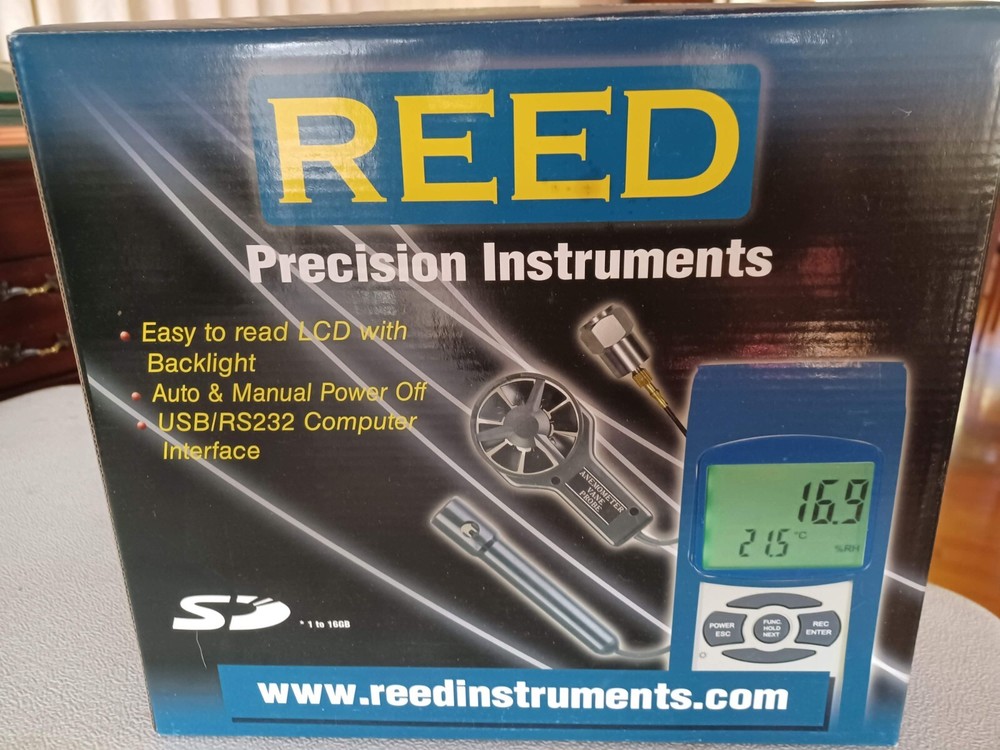 Reed Instruments SD-4307 Data Logging Conductivity/TDS/Salinity Meter