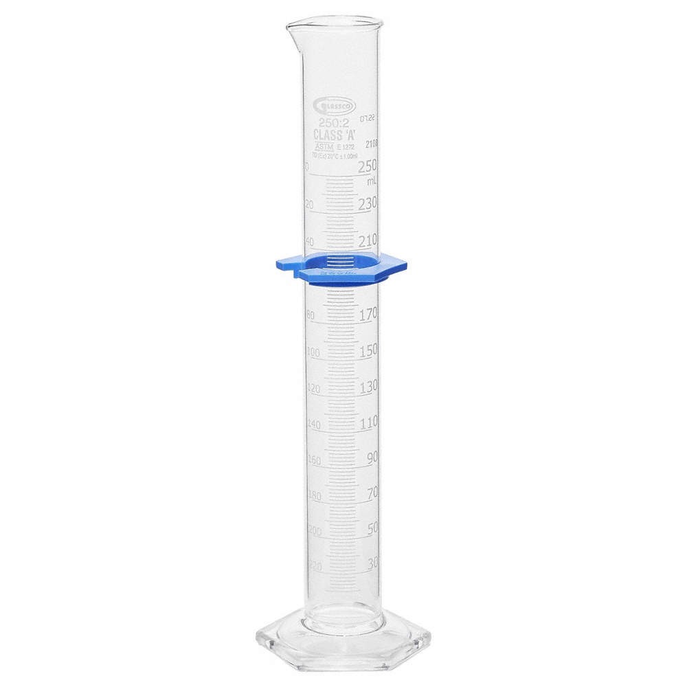 GRAINGER APPROVED Graduated Cylinder,100 mL 811J57