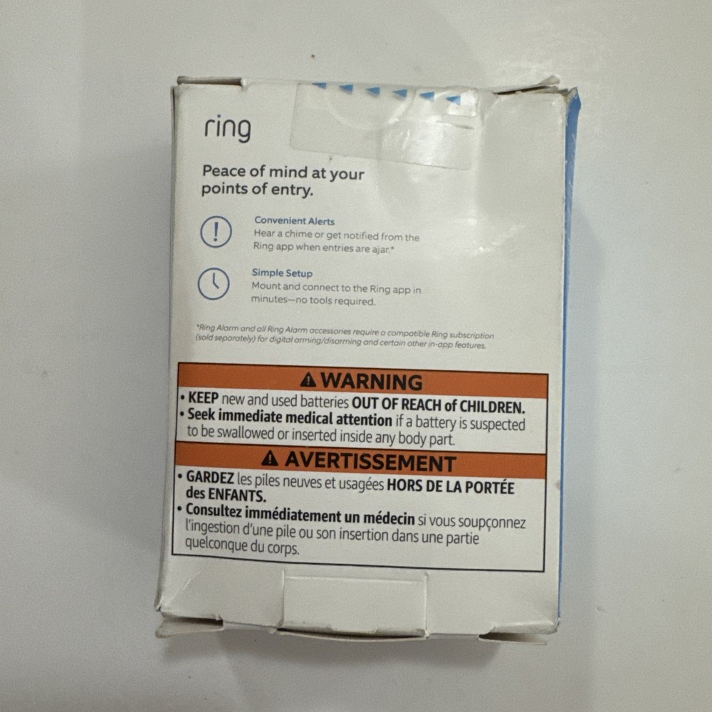 Ring Alarm Contact Sensor (2nd Gen) 1-Pack - White