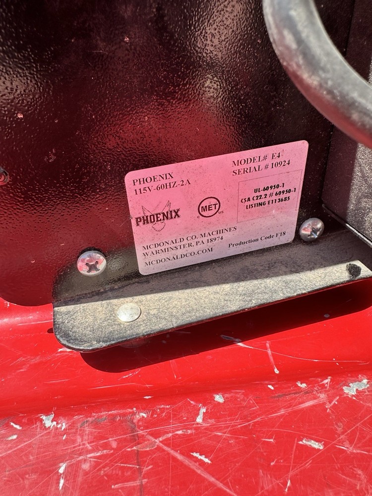 PHOENIX E-4 ELECTRONIC AUTOMATIC GUMMED PAPER PACKAGING TAPE DISPENSER.