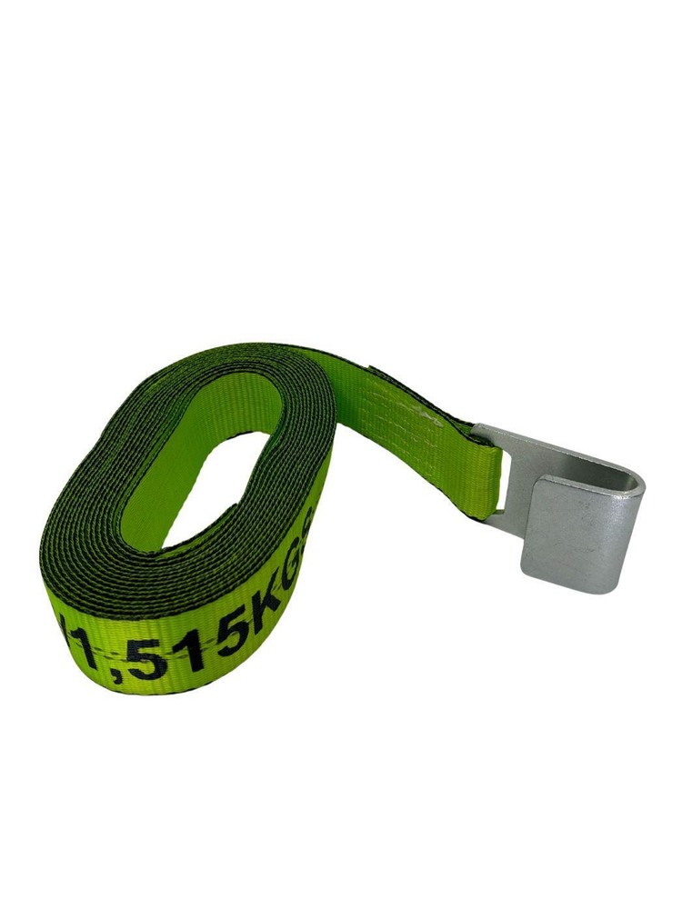 2"X27’ High Vis Ratchet Strap with Flat Hook 4 Pack