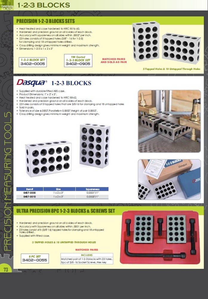 2-3-4 PRECISION 23 HOLE BLOCK SET (3402-0906)