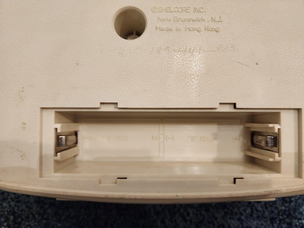 Mickey Mouse 80's 2Speed Solid State Phonograph Record Player With Working Motor