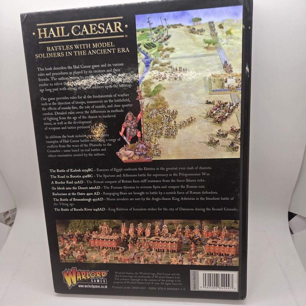 HAIL CAESAR Ancient Rules Hardback Warlord Games