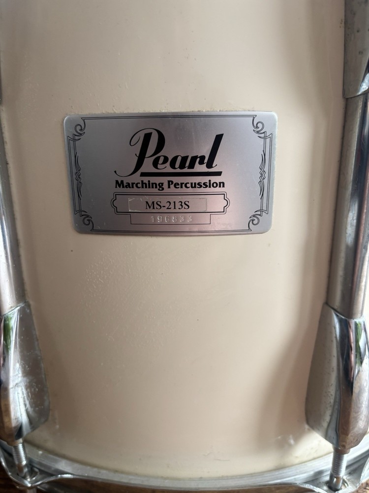 Pearl Marching Percussion MS-213s Cream