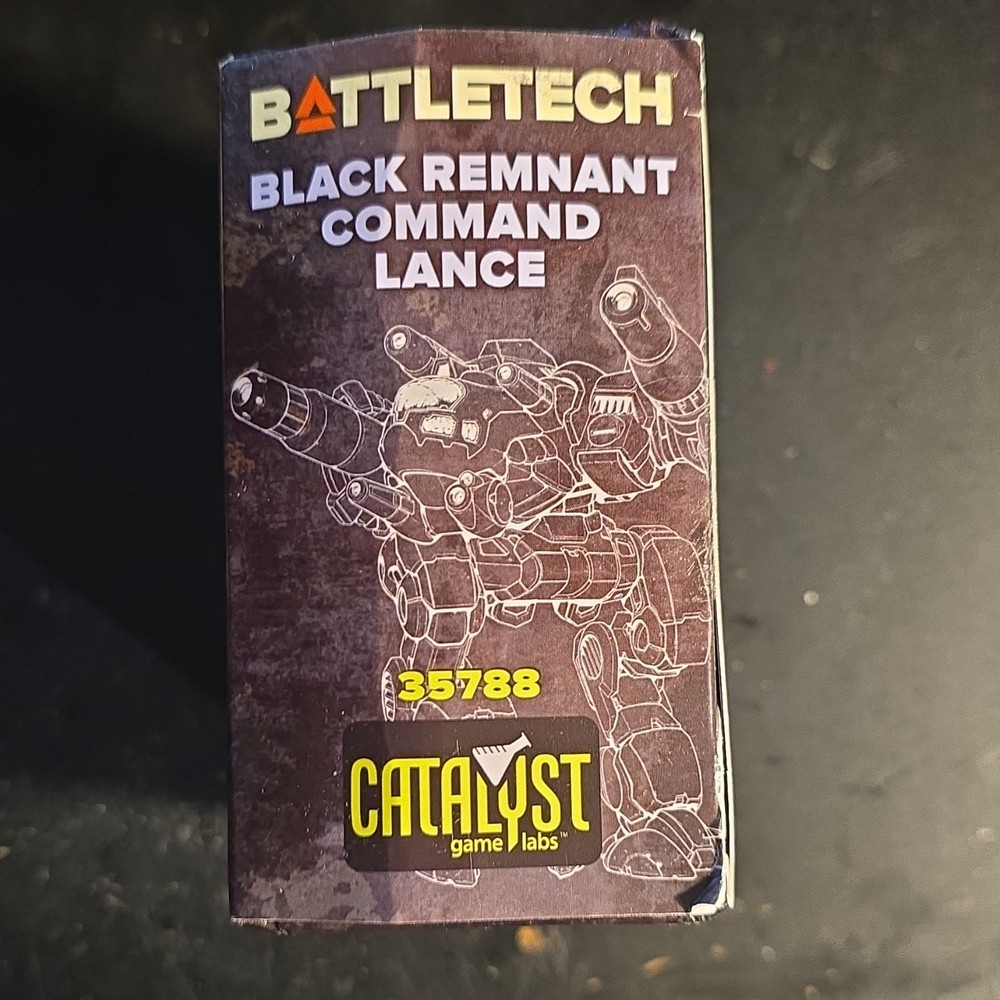 Catalyst Game Labs Battletech Black Remnant Command Lance Set 35788