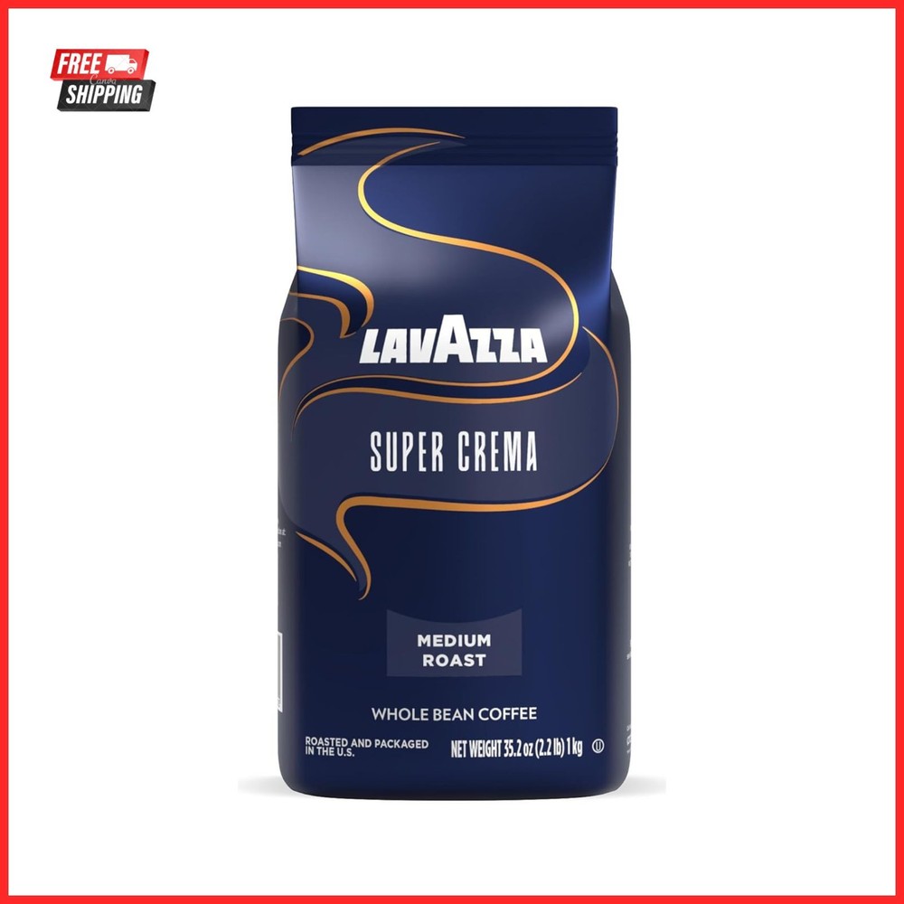 Whole Bean Coffee Medium Espresso Roast 2.2LB Bag