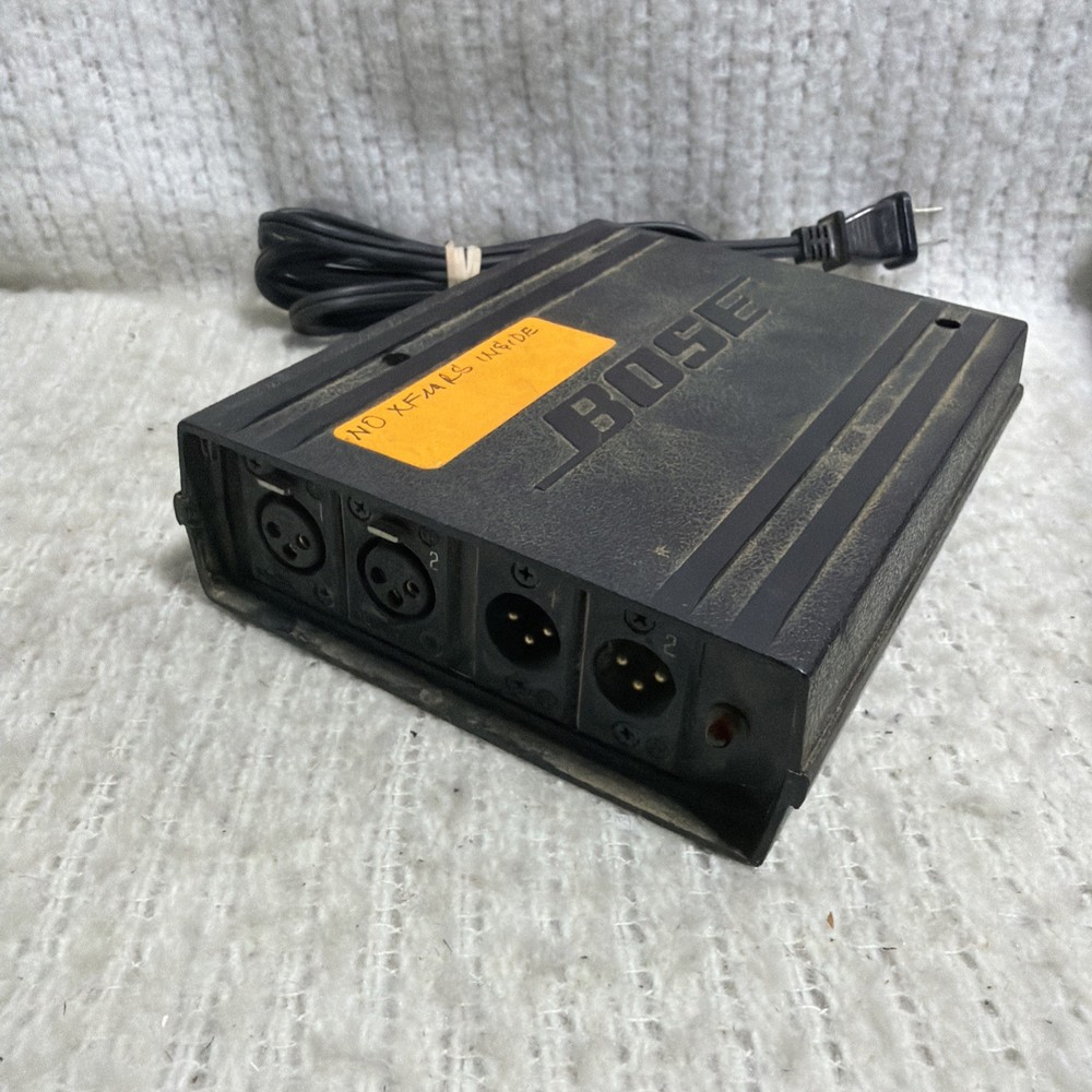 Bose 402-E Active Equalizer Untested Light Turns On