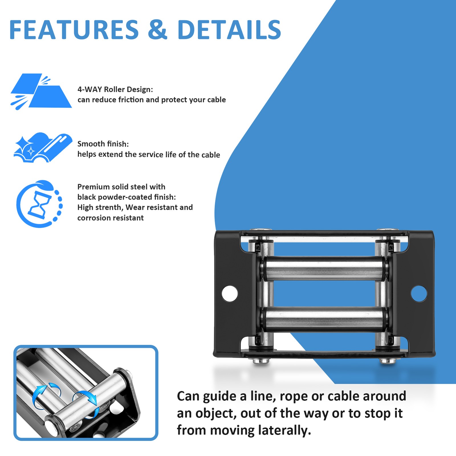 UTV 12V 4500LB Winch Mount Kit No Drill For Honda Talon 1000X 1000R-4 2019-2025