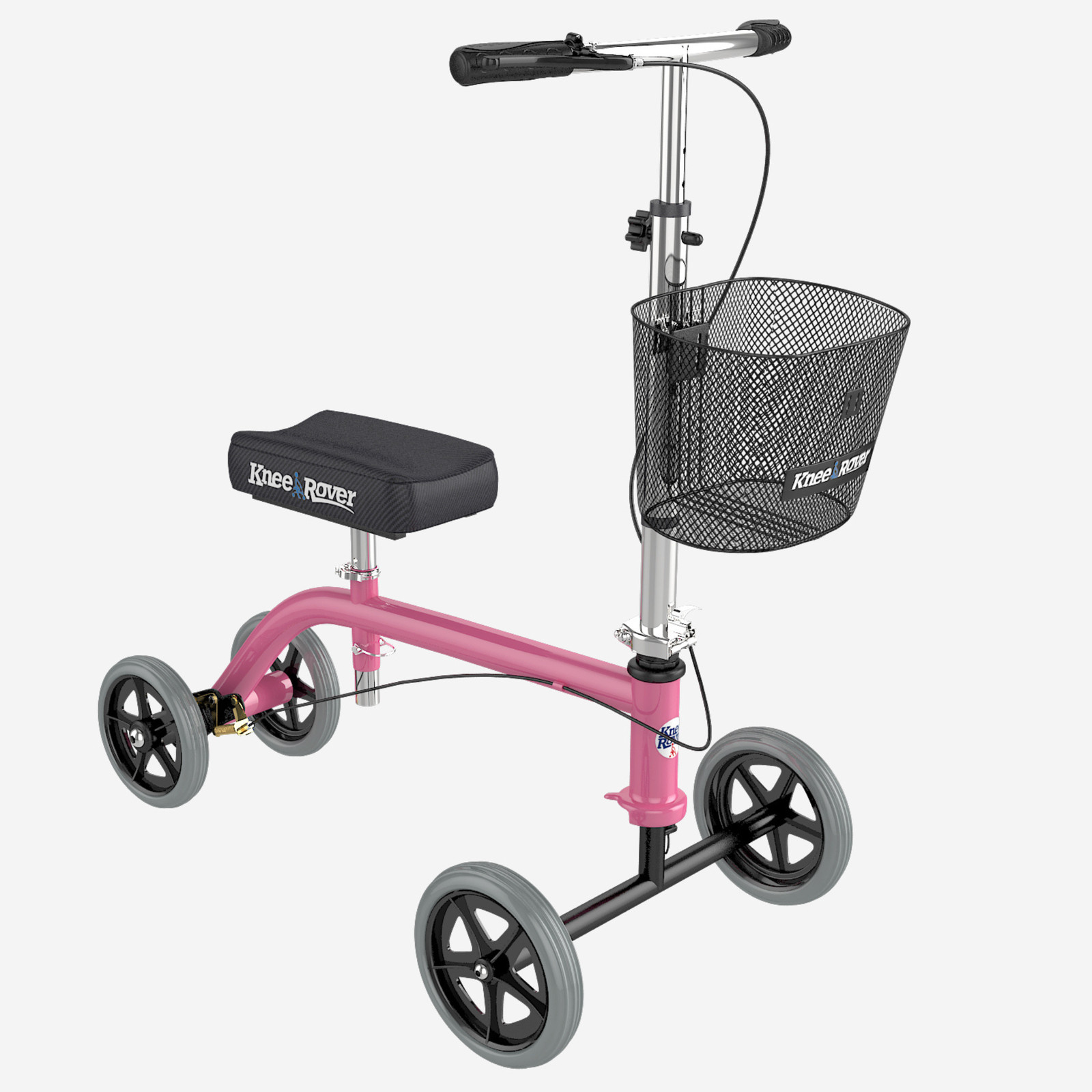 Knee Walker Jr Pediatric and Smaller Adult Knee Scooter Pink - Open Box