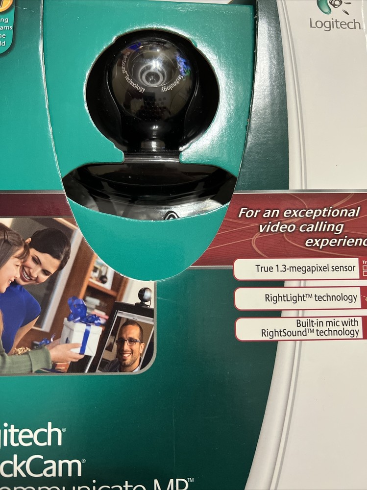 Logitech QuickCam Communicate MP S 5500 Web Cam Camera New Open Box