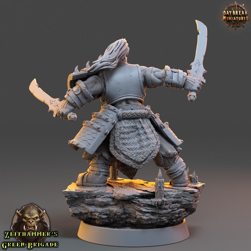 Orc Warrior Jazkar | DayBreak Miniatures |