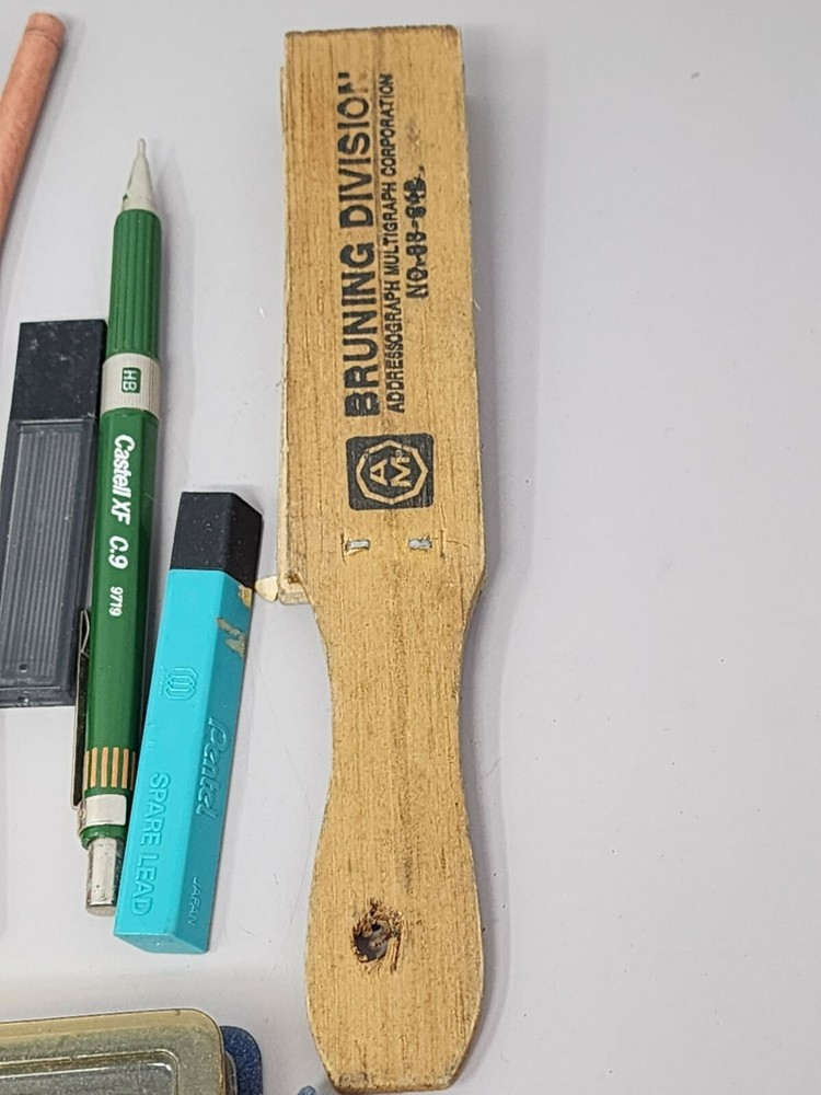 Vintage Staedtler Mars Superbow Drafting Tools Mechanical Lead Refills Template