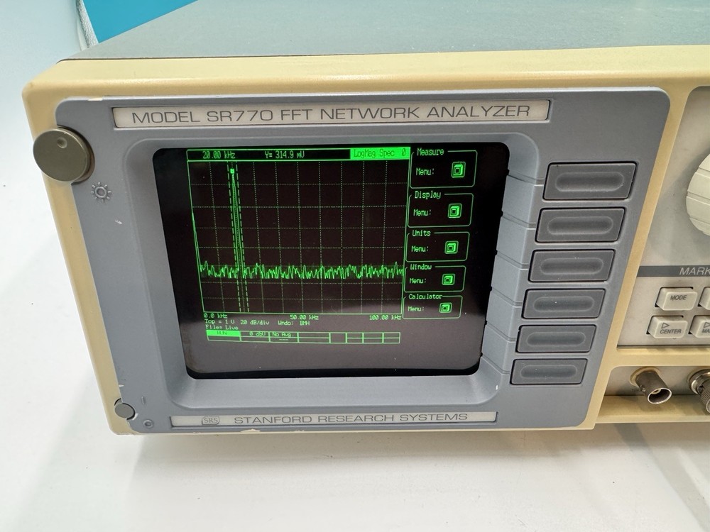 Stanford Research Systems SR770 FFT Network Analyzer, Excellent Condition *GOOD*