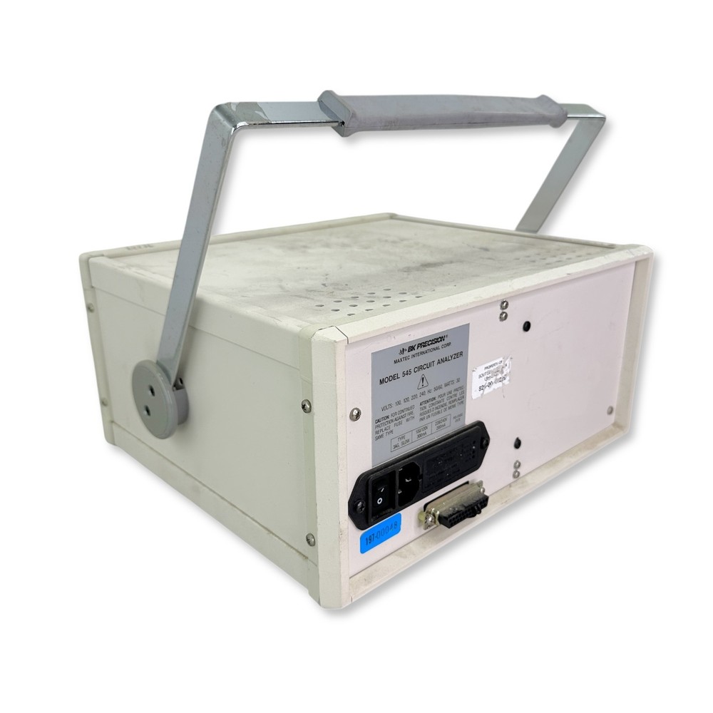 B&K Precision Model 545 Circuit Analyzer Component Tester - Lab Equipment