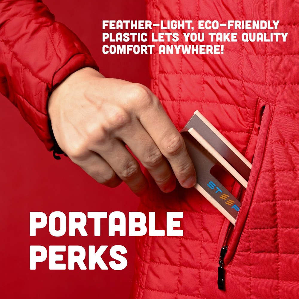 Low Profile Laptop Stand – 3 Heights Computer Stand – Plastic Laptop Riser – ...