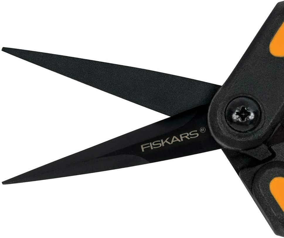 Fiskars Non-Stick Micro-Tip Pruning Snips NEW