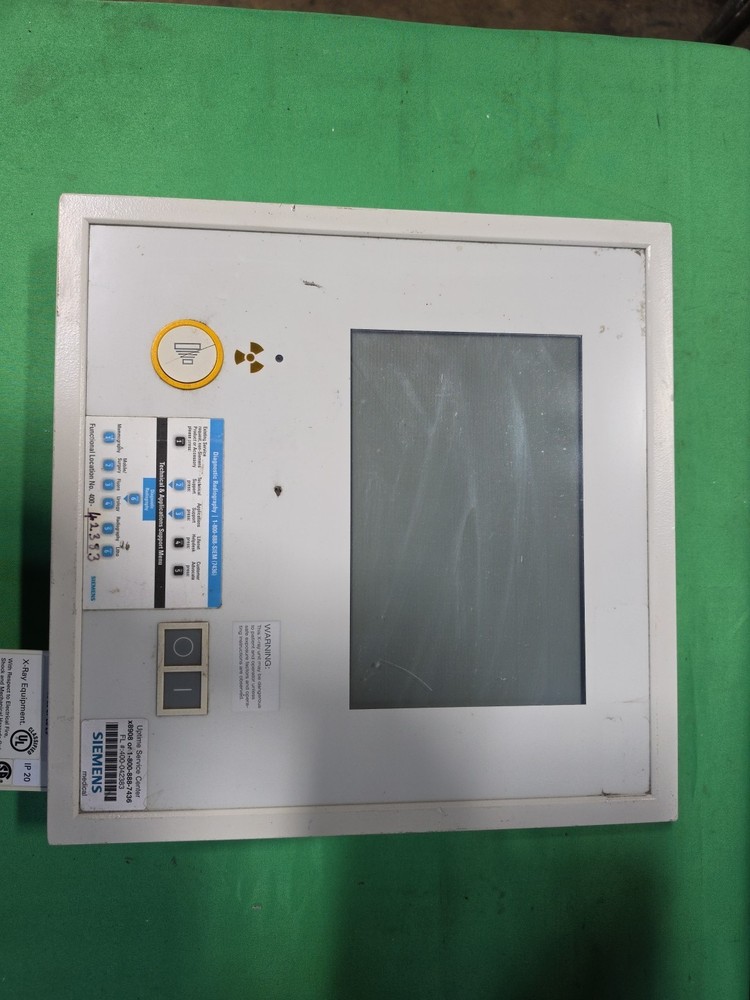 03157554 CONTROL CONSOLE X (TOUCH SCREEN) SIEMENS SIRESKOP SD/SX