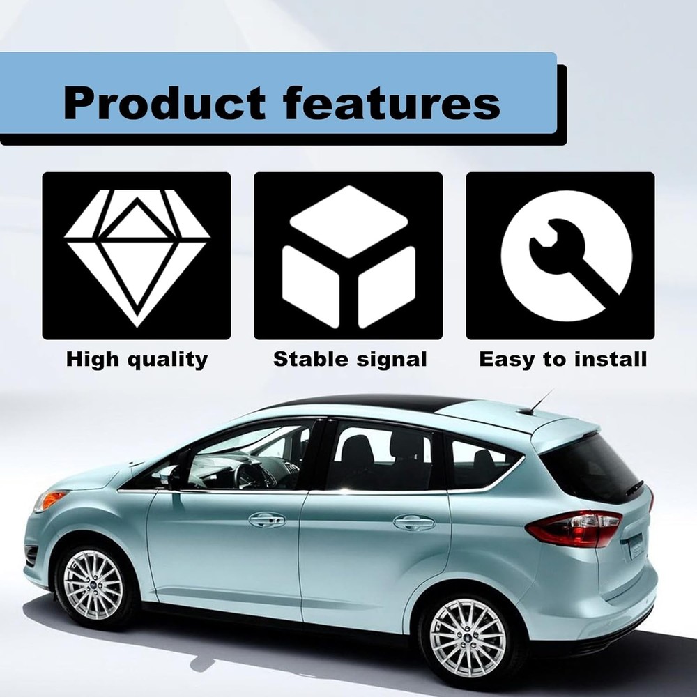 Left OR Right Before The Abs Wheel Speed Sensor Compatible with Ford Focus C-Max