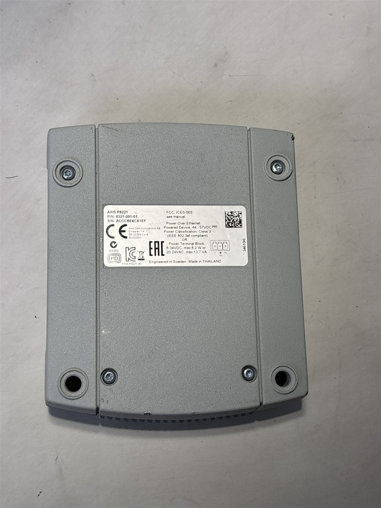 Axis P8221 Network I/O Module 0321-001-01