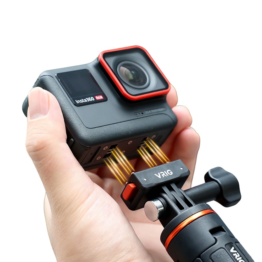 Lightweight Quick Release Mount VRIG Magnetic Camera 2-Prong Camera Mount Base