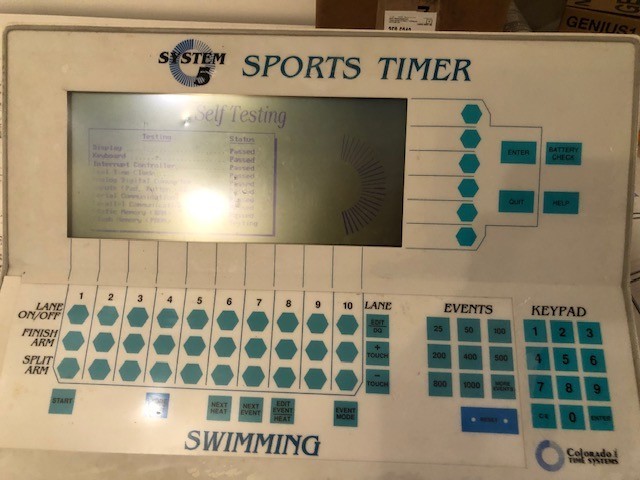 Colorado Timing Systems System 5 Portable Timer w/ Case