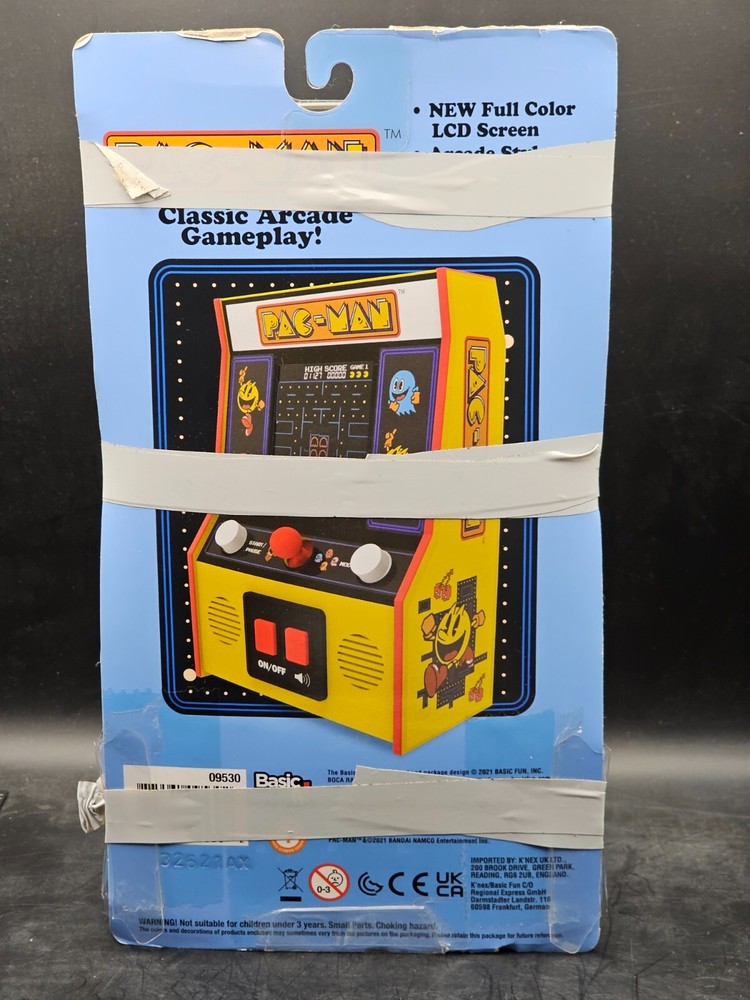 PAC-MAN Mini Arcade Game Basic Fun Brand - Classic Arcade Gameplay