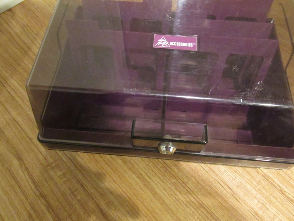 PC Accessories Floppy Disk File Storage Container Case/Taiwan/No Key