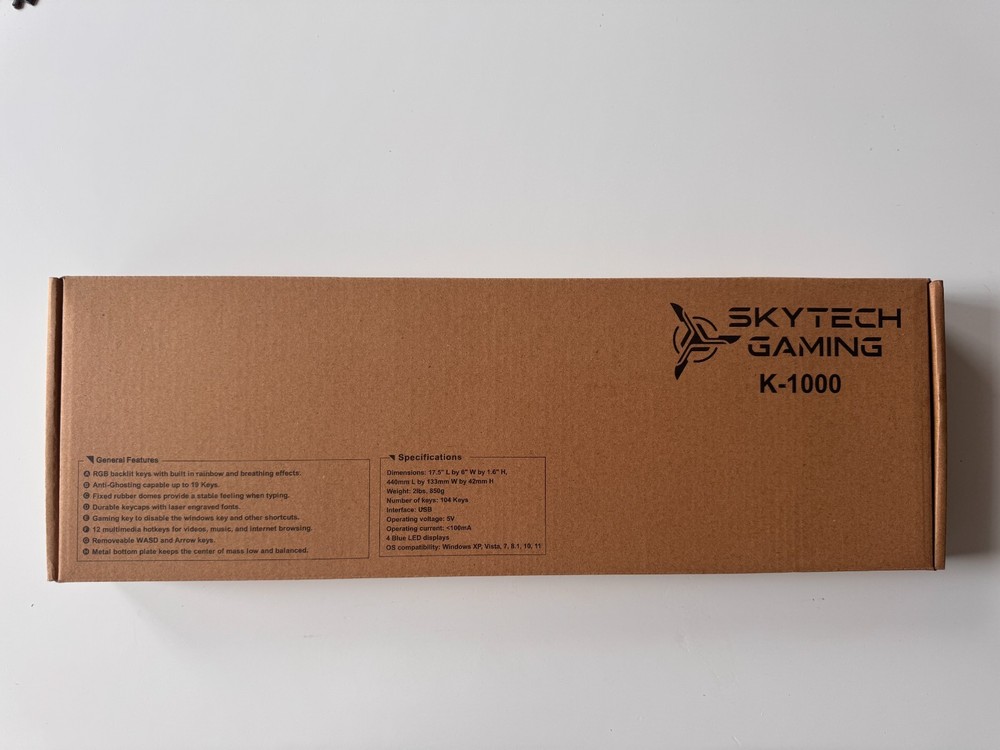 Skytech Gaming keyboard mouse combo - NEW