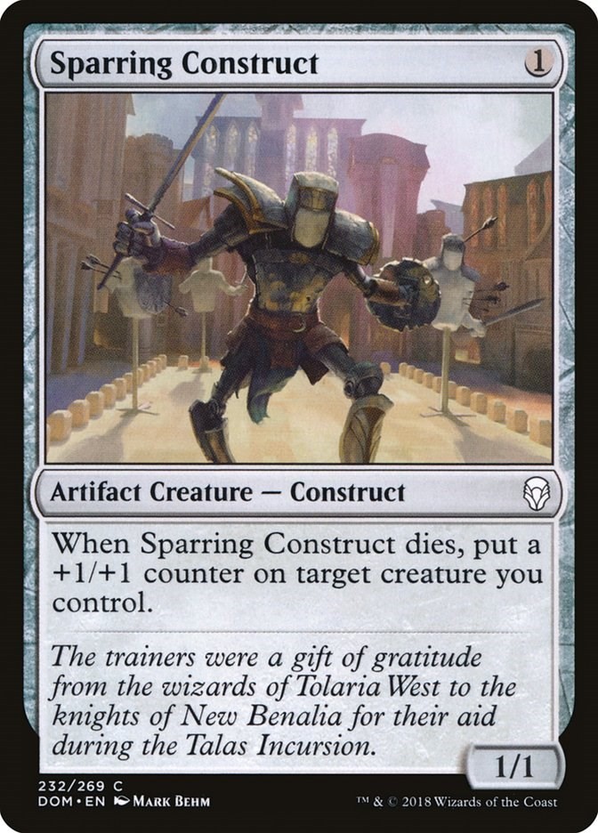 Sparring Construct Dominaria 232 MTG LP