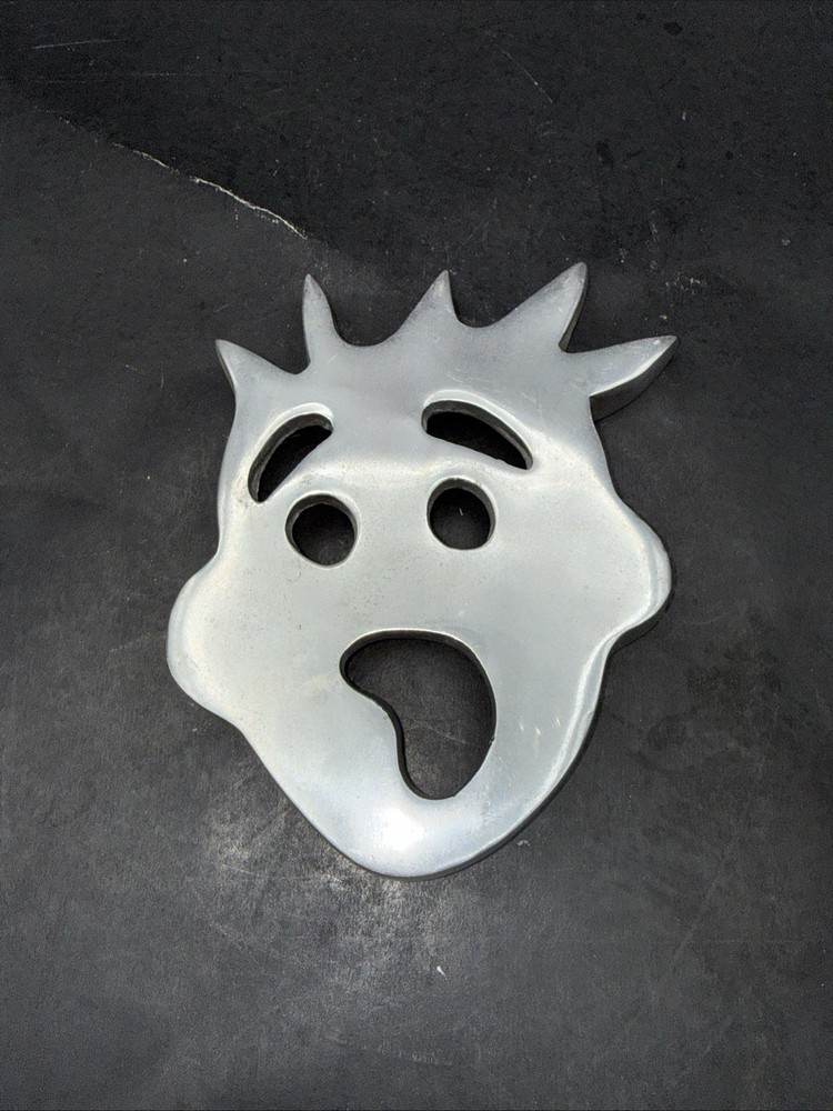 Whimsical Aluminum Face Trivet